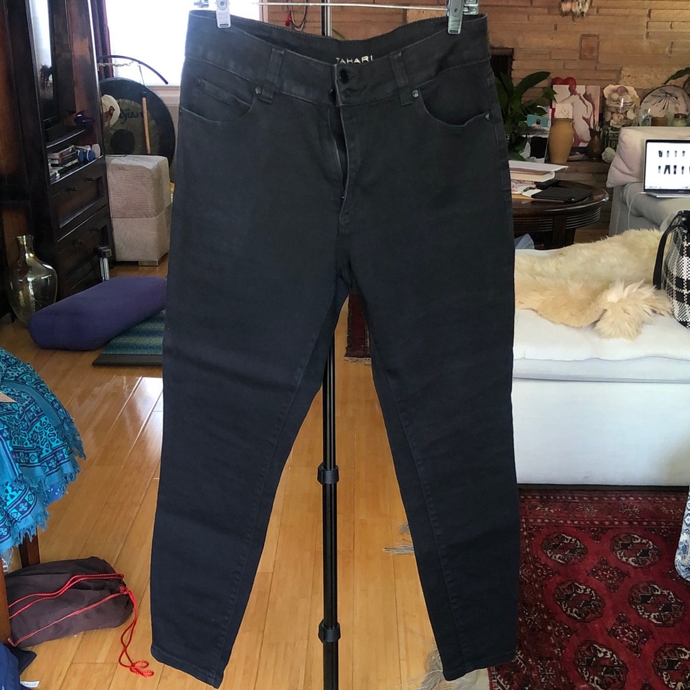 Tahari Chloe Fit Solutions Women’s Black Stretch Jean